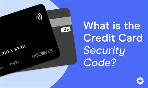 discover credit card security